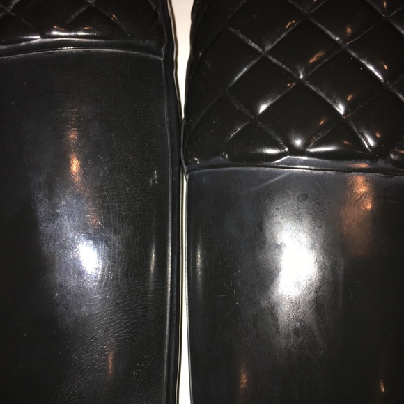 Hunter Rigley Tall Black Gloss Boots - Picture 8 of 8